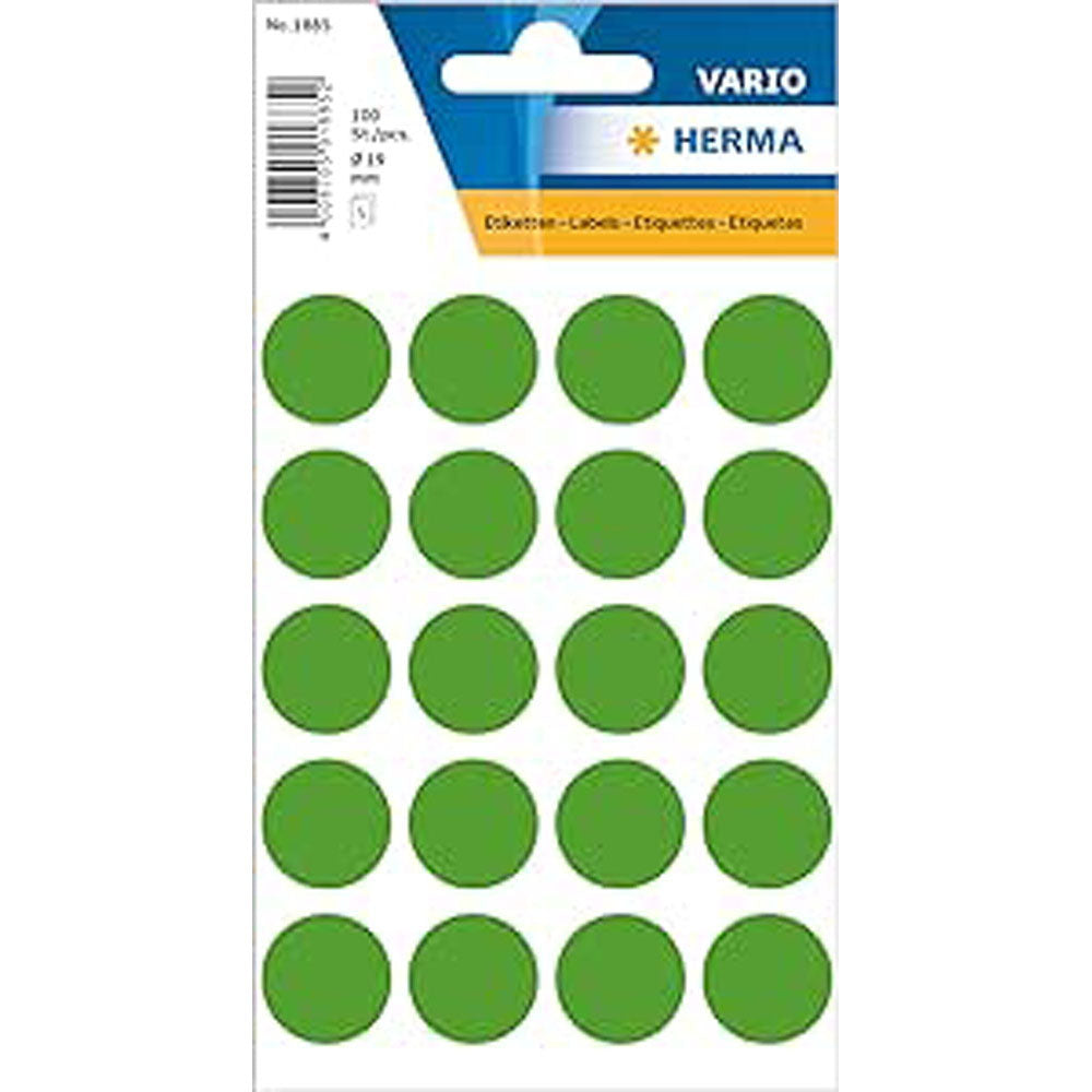 Herma Multi-Purpose Round Sticker Labels (Dark Green)