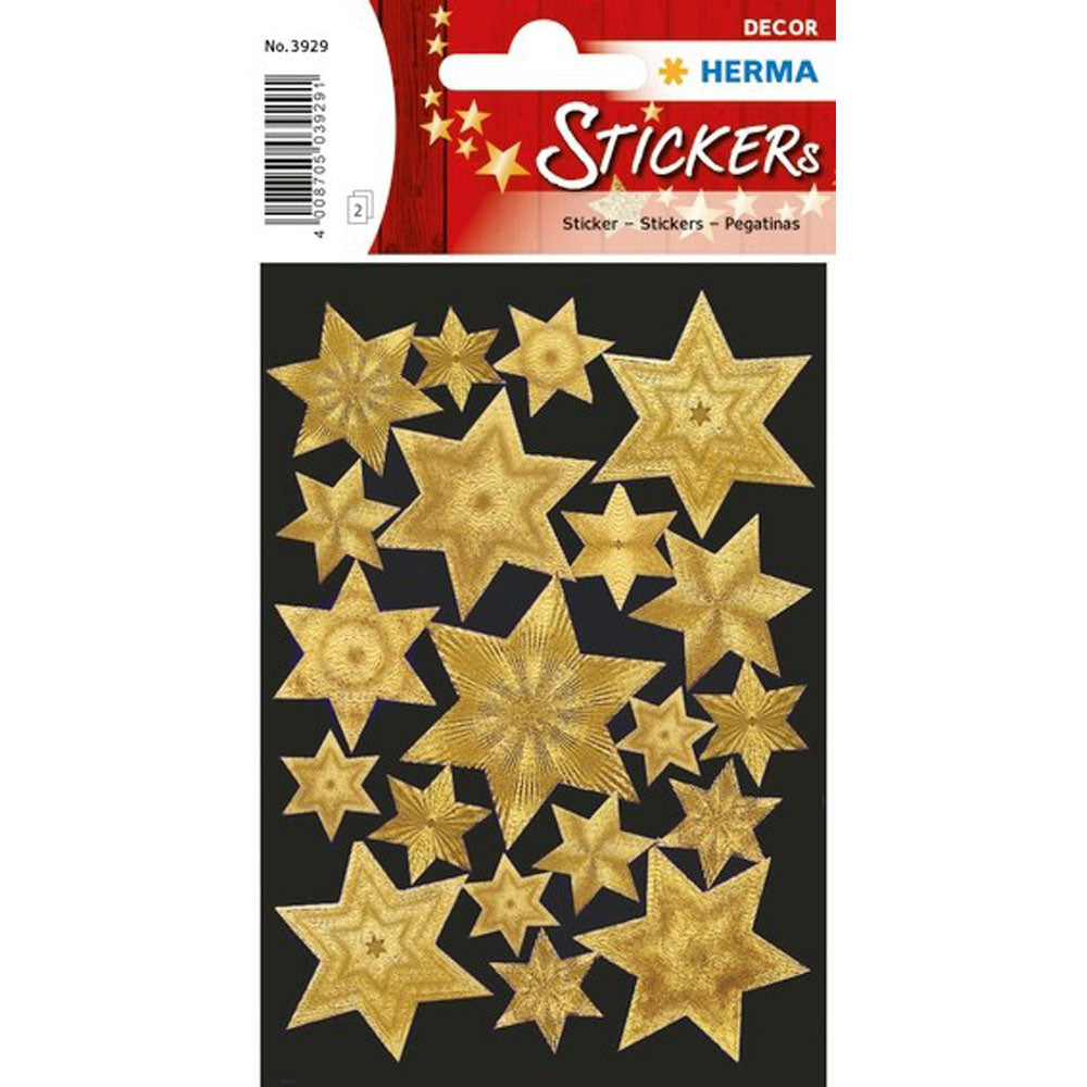 Herma Stars Decor Sticker