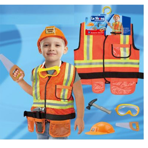 Le-Sheng Construction Worker Dress Up Set