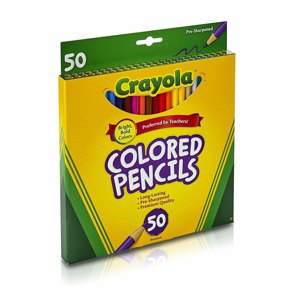 Crayola Coloured Pencils 50pcs