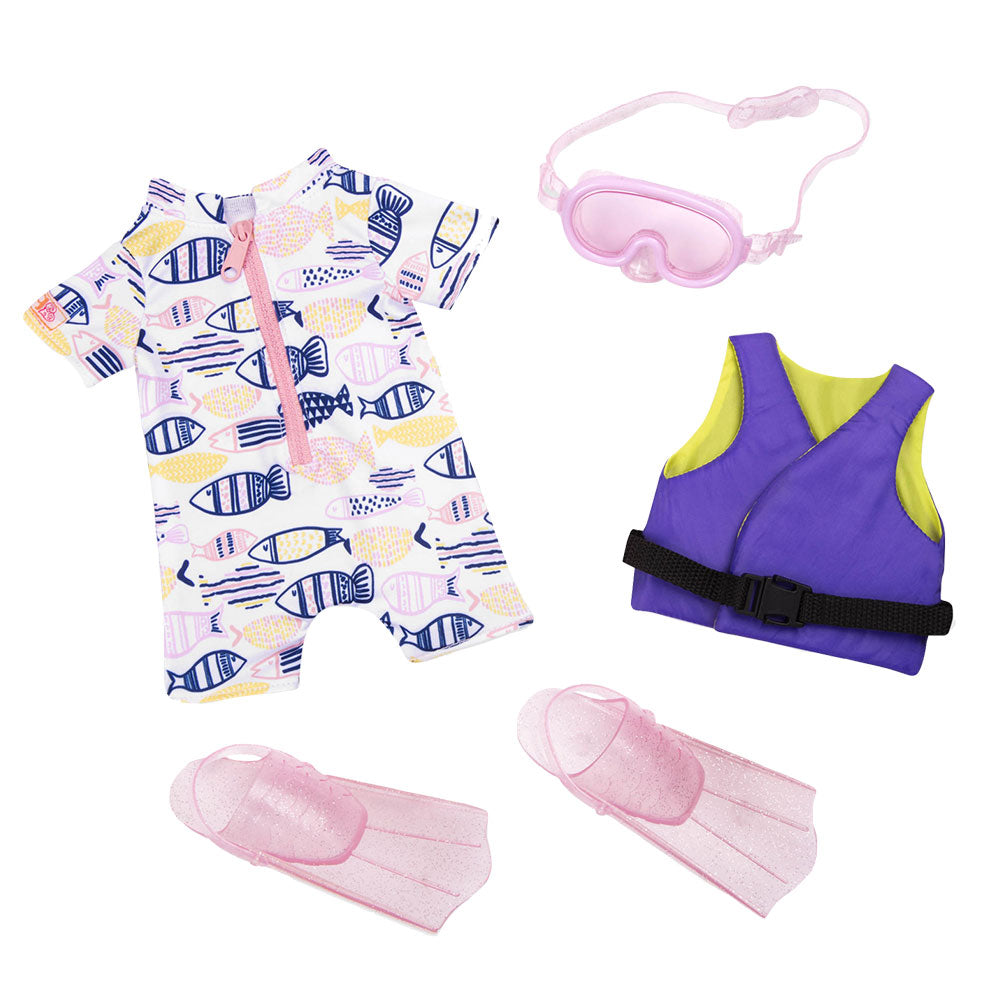 Our Generation Underwater Wonder Doll Outfit