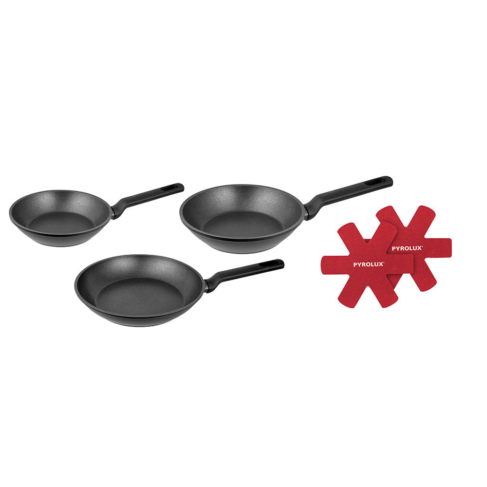 Pyrolux X-Treme Fry Pan (Set of 3)