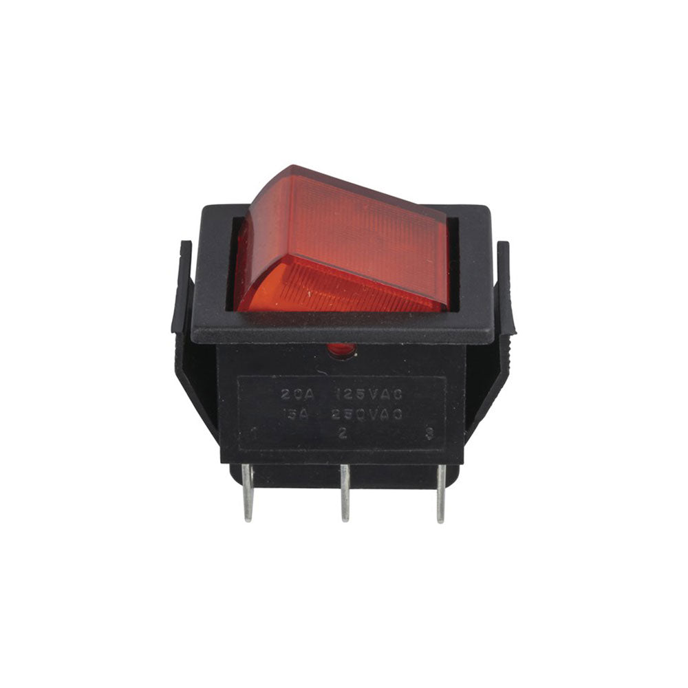 DPDT Illuminated Rocker Switch (Large)