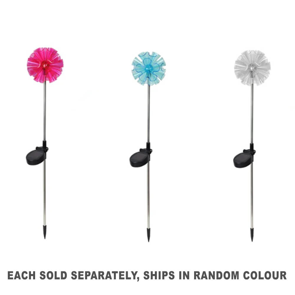 Solar Powered Garden Flowers Stake Light