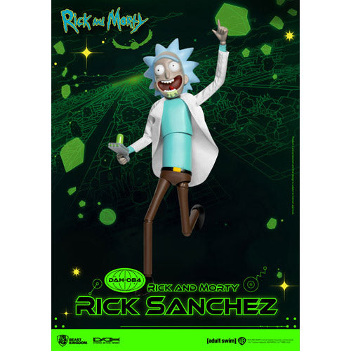 BK Dynamic Action Heroes Rick & Morty Rick Sanchez Figure