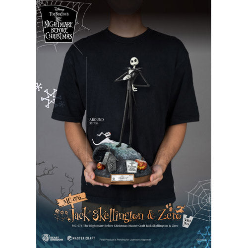 Master Craft Nightmare Before Christmas Jack & Zero Figure