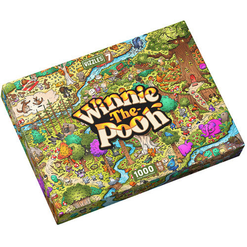 Vizzles Winnie-the-Pooh 1000pc Jigsaw Puzzle