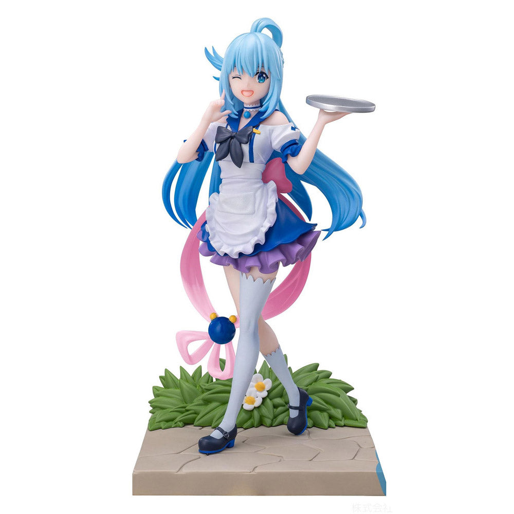 Gods Blessing on this Wonderful World! Luminasta Aqua Figure