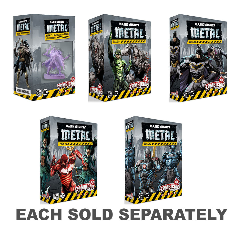 Zombicide 2nd Edition Dark Night Metal Pack