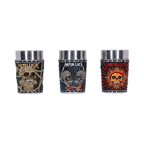 Metallica Pushead Art Collectible Shot Glass Set