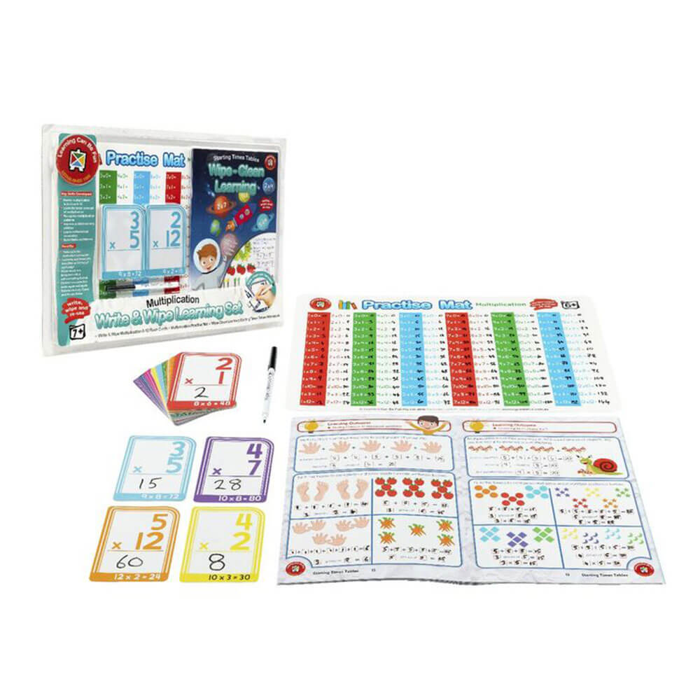 Learning Can be Fun Write & Wipe Learning Set