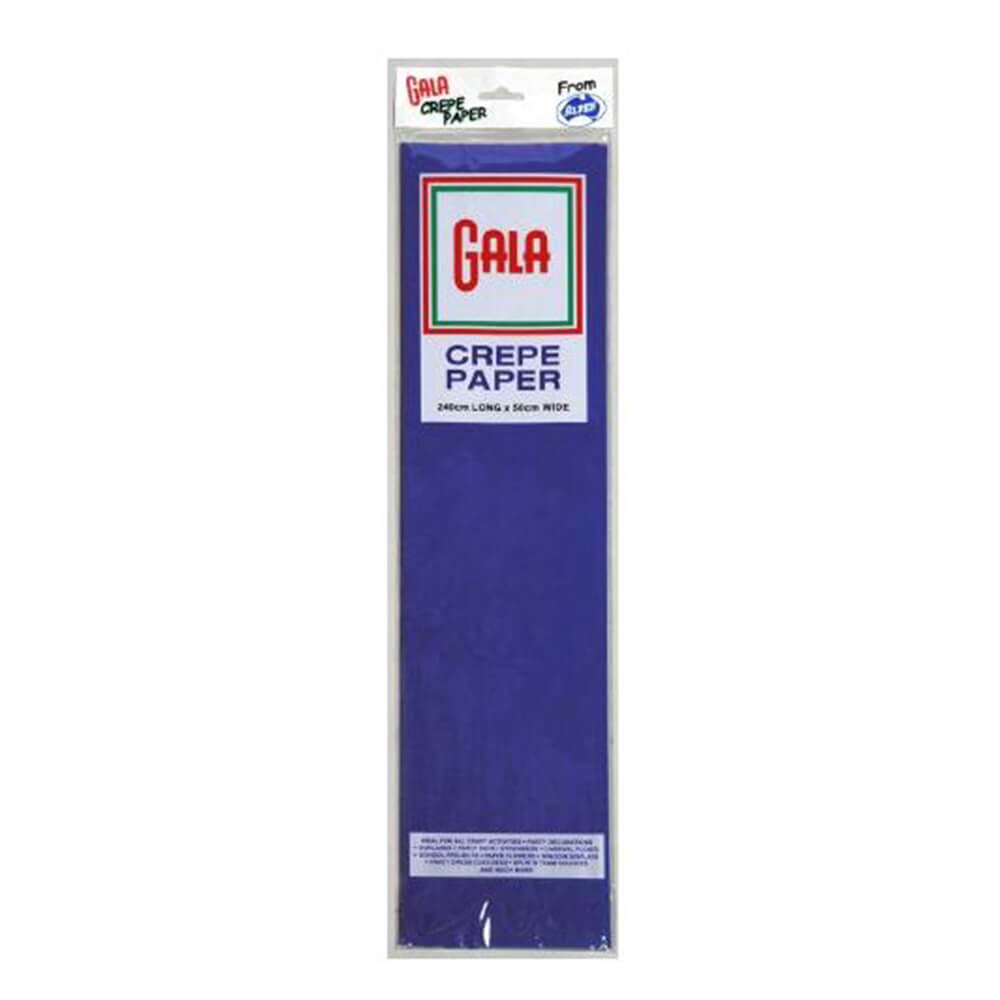 Gala Crepe Paper 12-Pack (240x50cm)