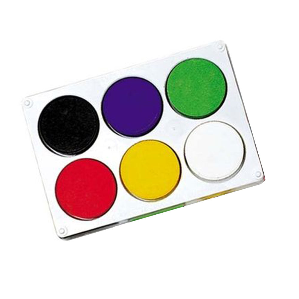 Temperablock Paint Palette with No. 6 Colour Set (44x16mm)