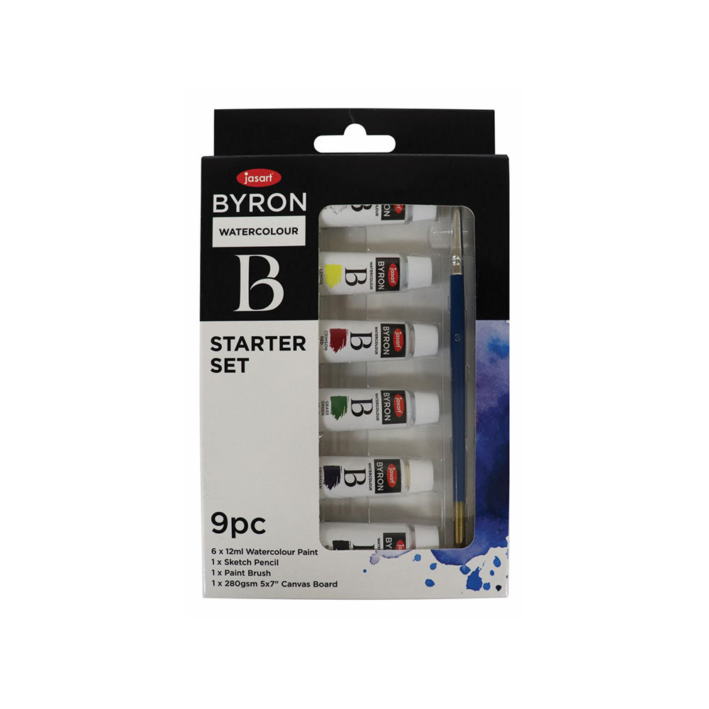 Jasart Byron Paint Starter Set (Pack of 9)