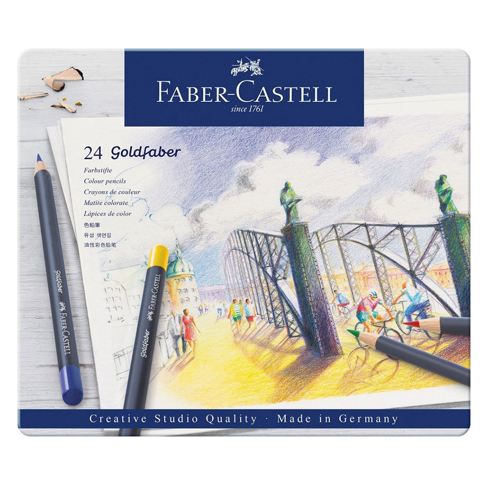 Faber-Castell Goldfaber Colour Pencil in Tin