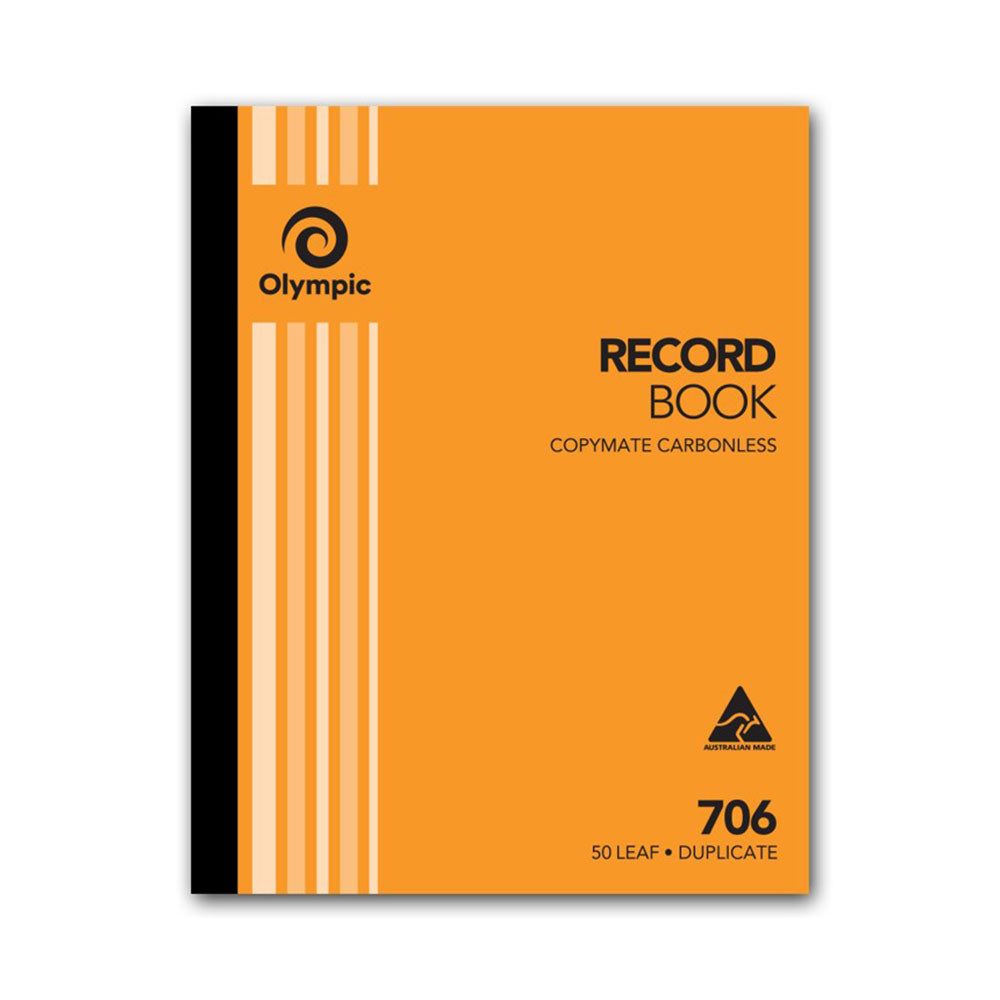 Olympic Duplicate Copymate Carbonless Record Book