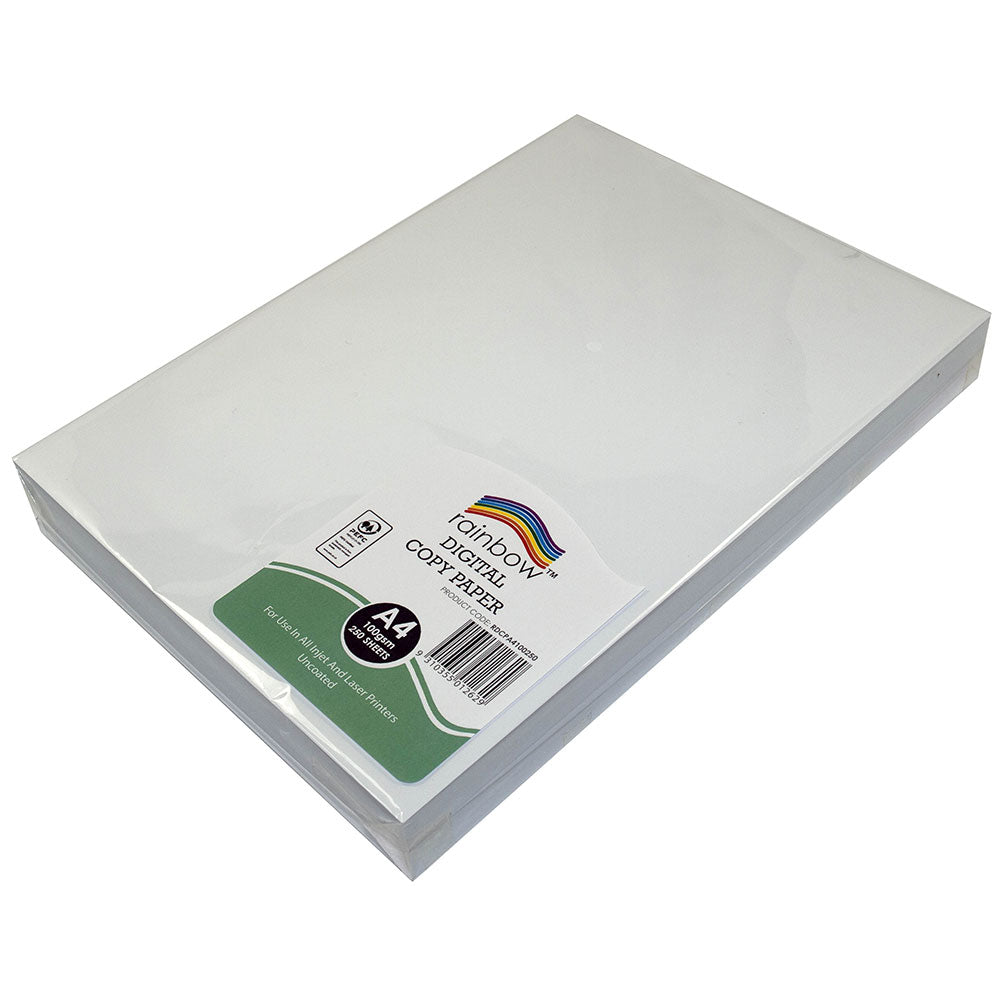 Rainbow A4 PEFC Digital Copy Paper 250pk (White)