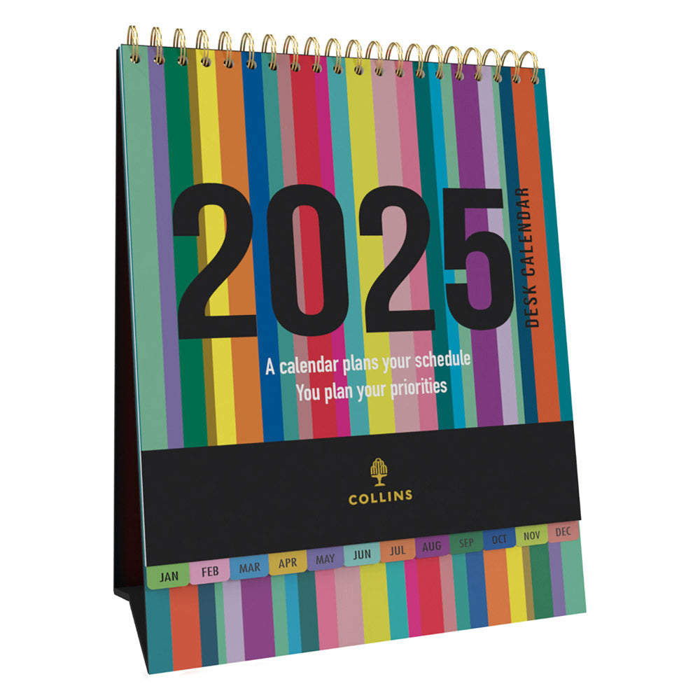 Collins Edge Month to View 2025 Calendar (195x175mm)