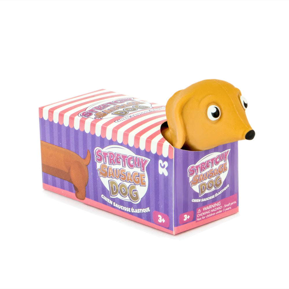 Keycraft Sausage Dog Stretchy Fun Toy