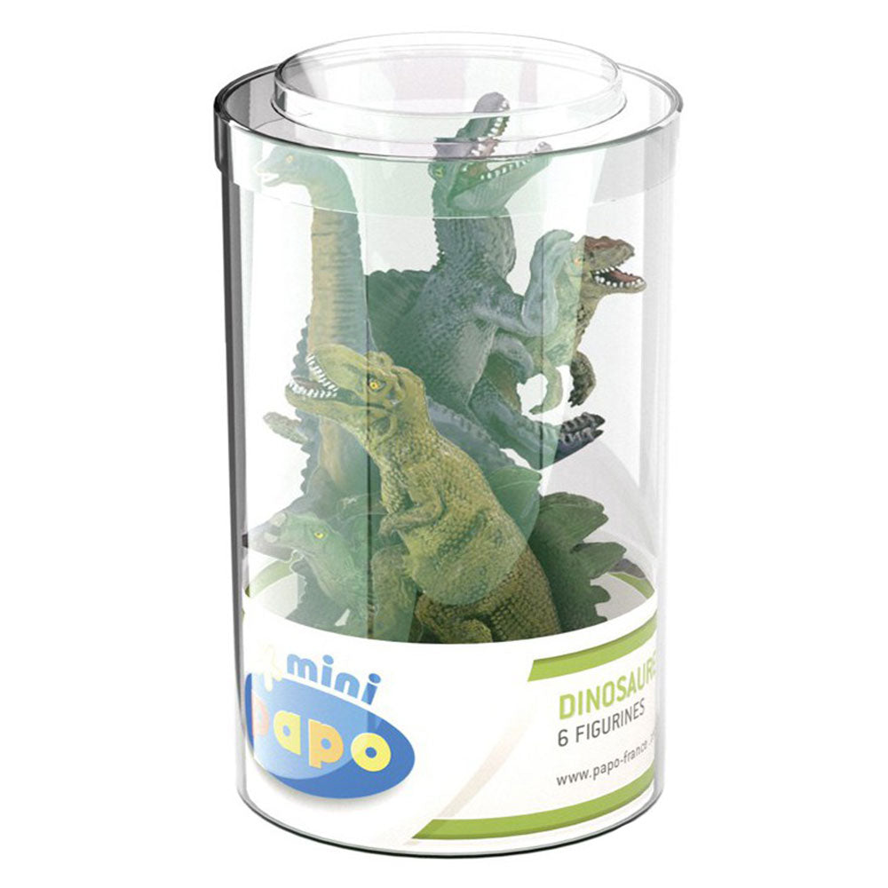 Papo Mini Plus Dinosaur Figurines 6pcs