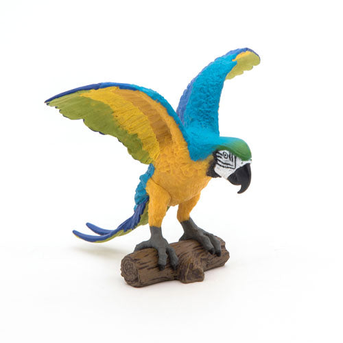 Papo Blue Ara Parrot Figurine