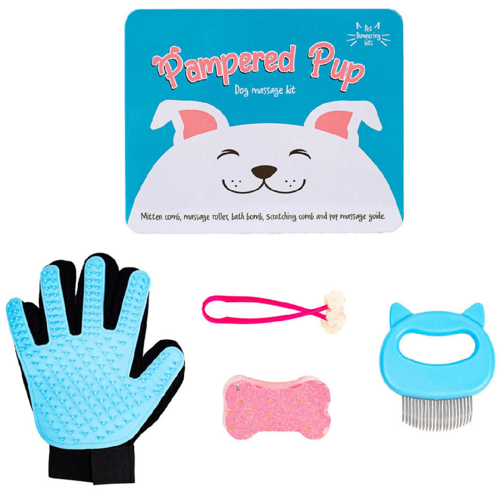 Gift Republic Pampered Pup Dog Massage Kit
