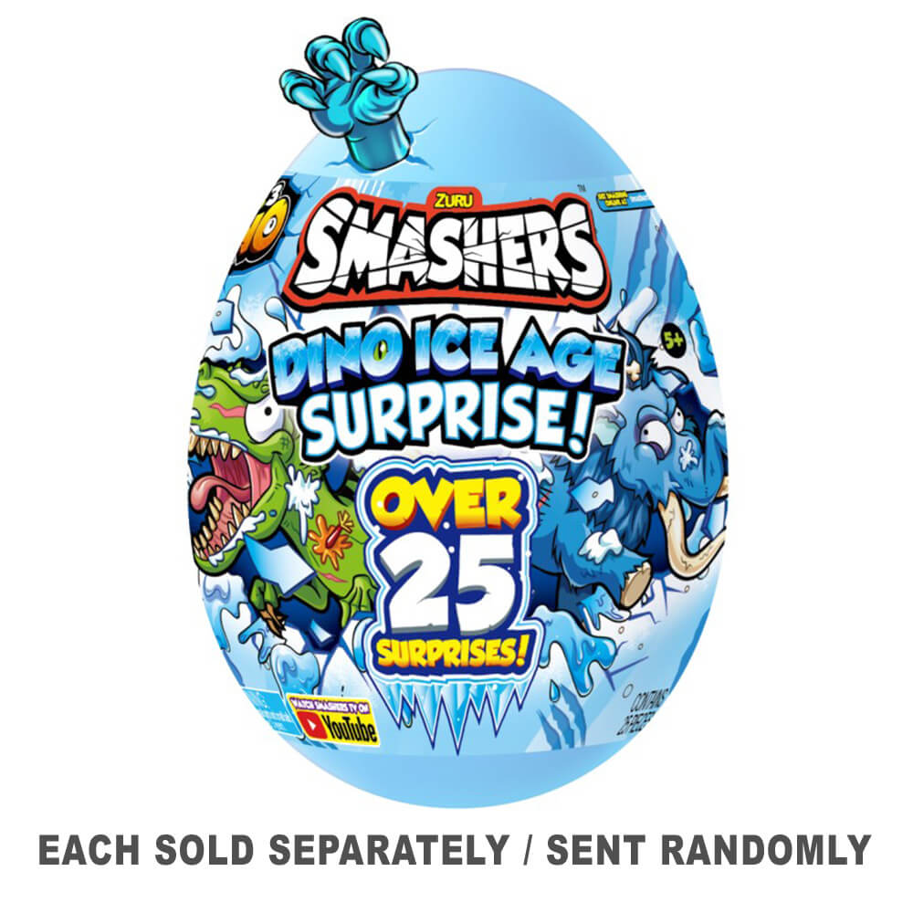 Smashers Dino Ice Age Giant Egg (1pc Random Style)