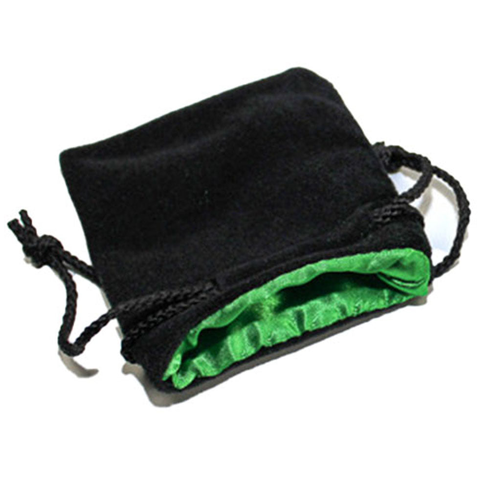 Koplow Small Velvet Dice Bag (Black)