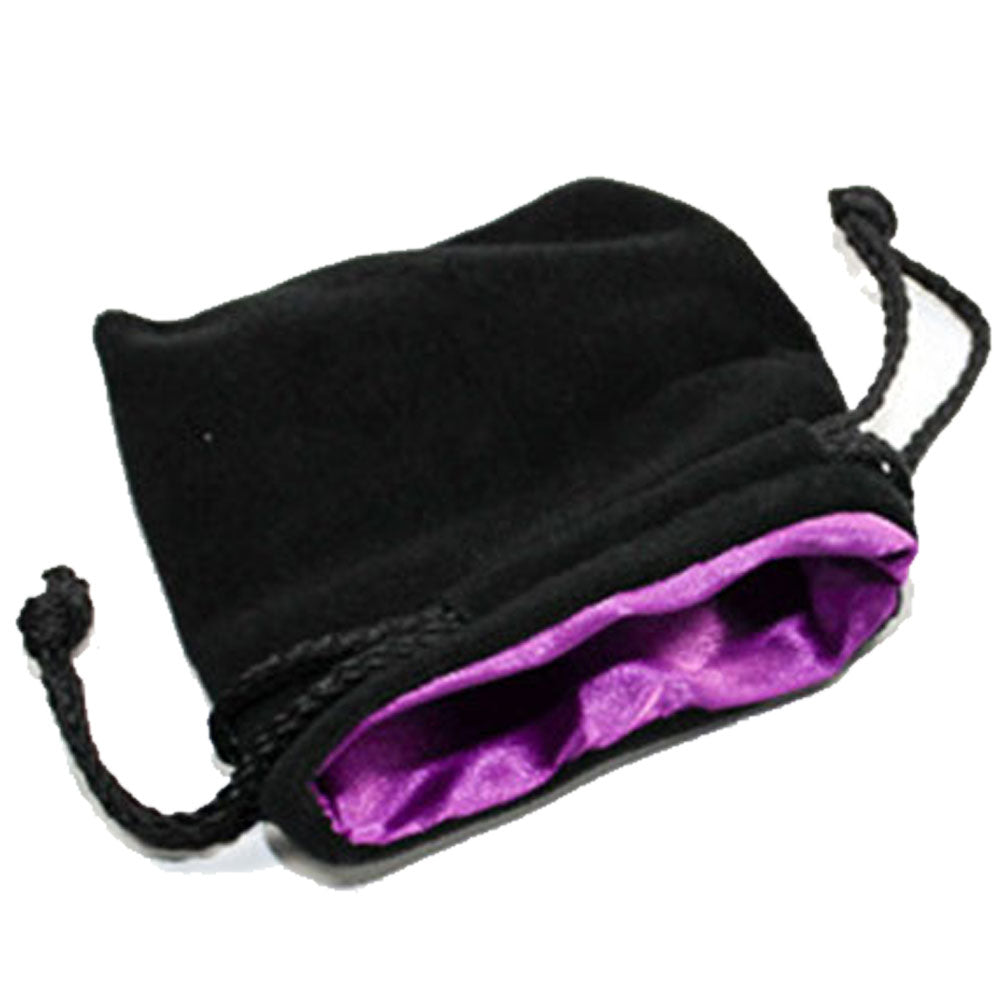 Koplow Small Velvet Dice Bag (Black)