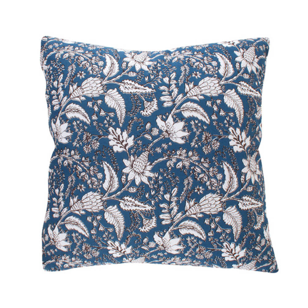 Miracle Floral Pattern Cushion with Tassels (45x45cm)
