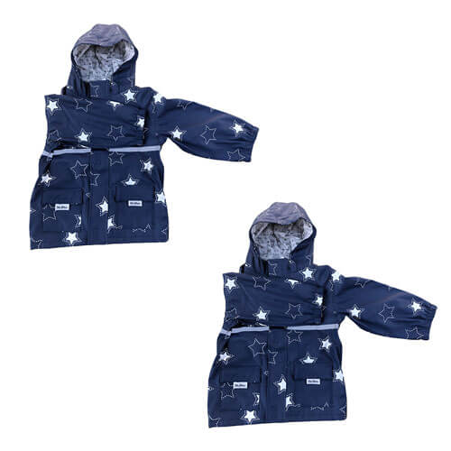 Silly Billyz Waterproof Star Print Jacket