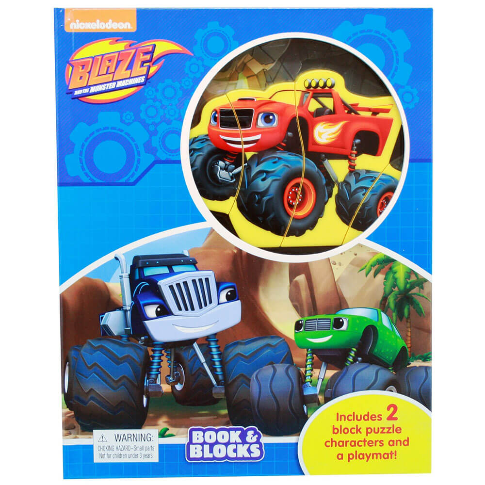 Books & Blocks Blaze & The Monster Machines