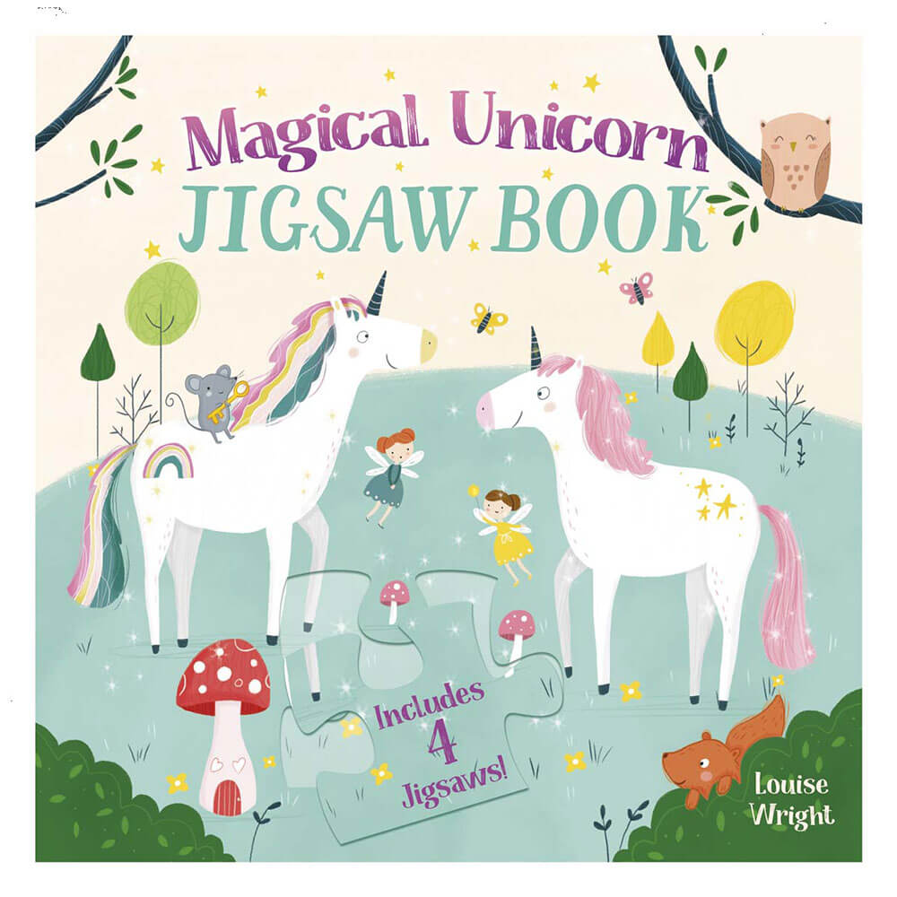 Magical Unicorn Jigsaw Book by Lisa Regan