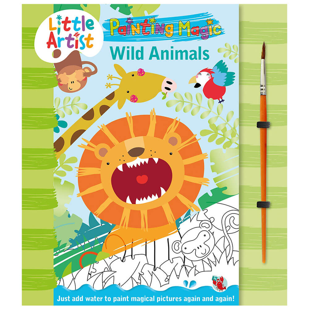 Little Artists Paint Magic Wild Animals