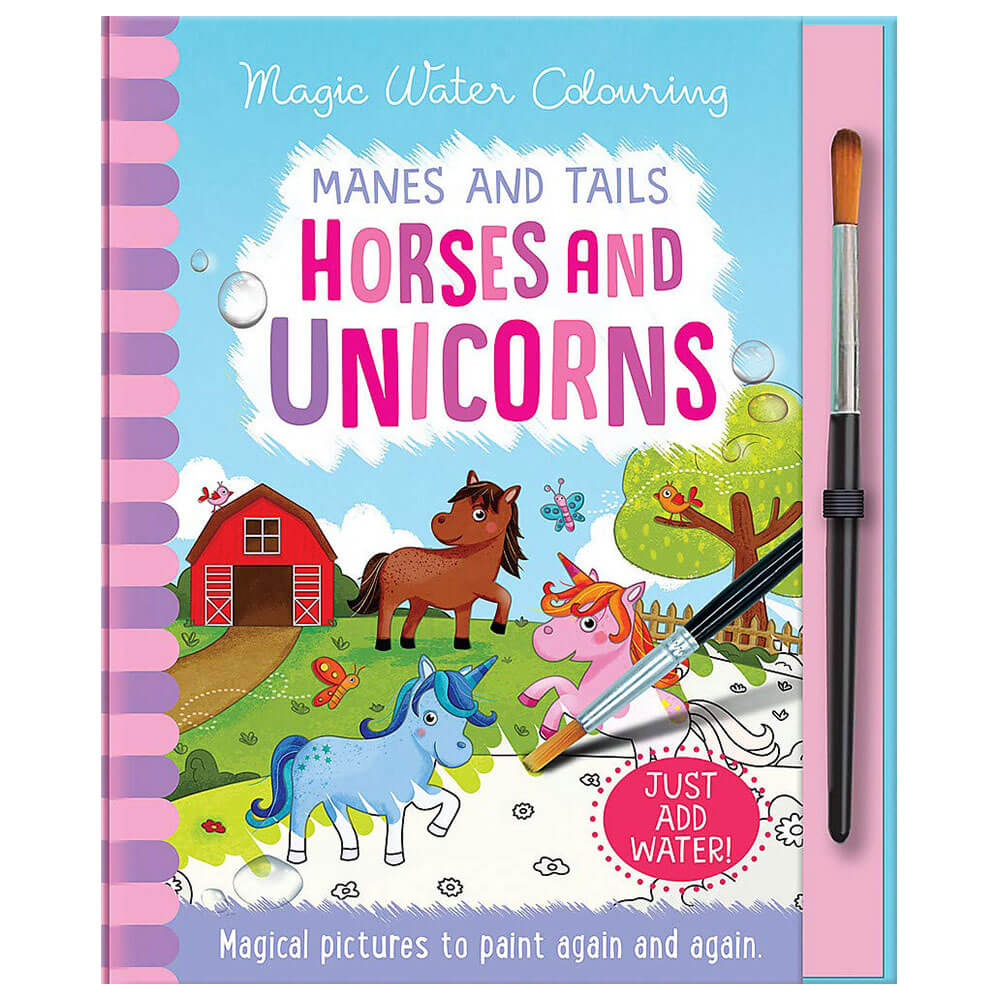 Magic Water Colouring Manes and Tails Horses and Unicorns