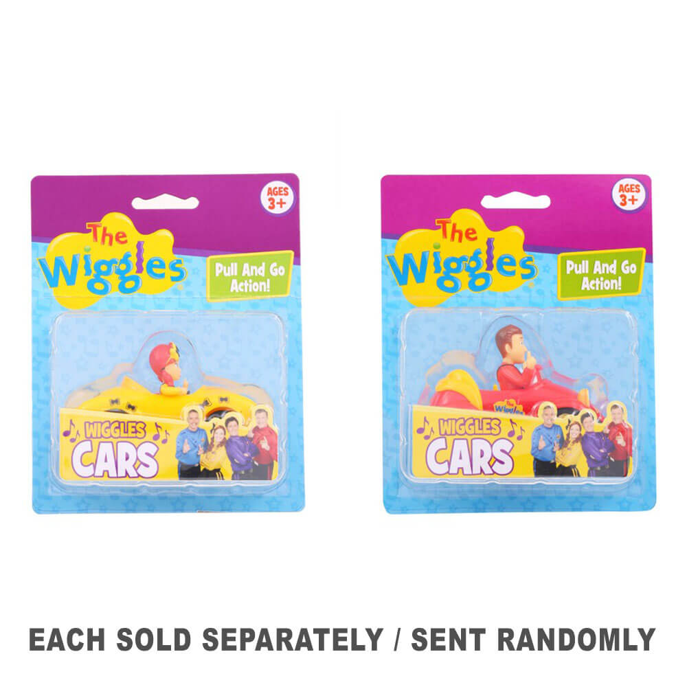 Wiggles Pull Back Car Assorted