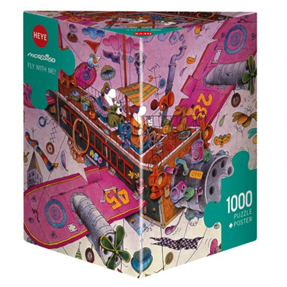 Heye Triangular Jigsaw Puzzle 1000pcs