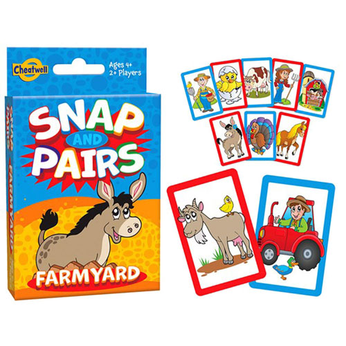 Cheatwell Snap & Pairs Kid's Card Game