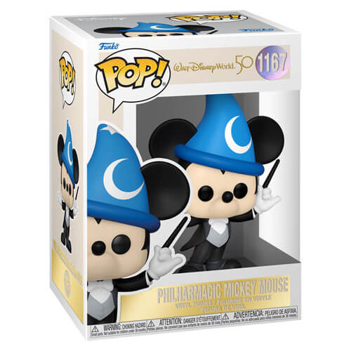 Disney World 50th Anniv Mickey Mouse Philharmagic Pop! Vinyl