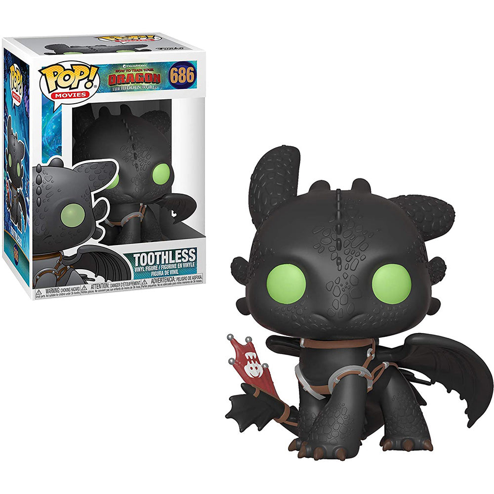 How to Train Your Dragon 3 the Hidden World Toothless Pop!
