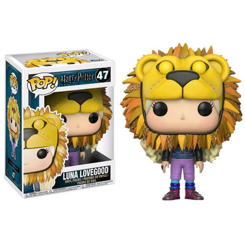 Harry Potter Luna Lovegood with Lion Head Pop! Vinyl