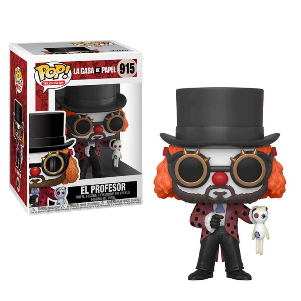 La Casa de Papel (Money Heist) Professor O Clown Pop! Vinyl