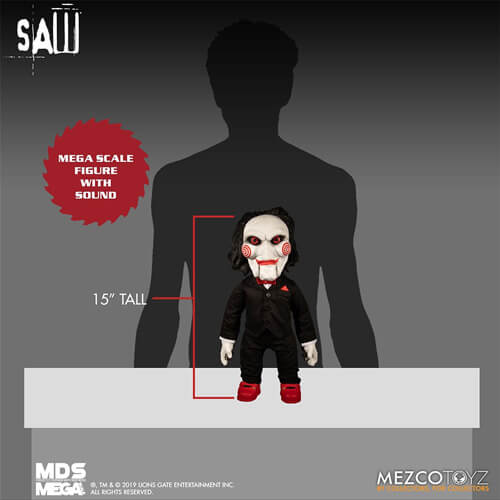 Saw Talking Billy 15" Mega Figure