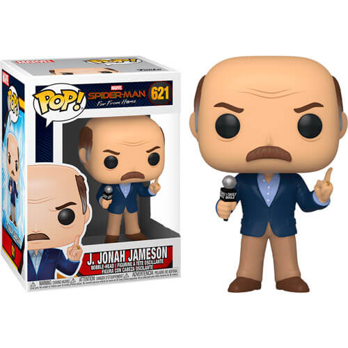 Spider-Man Far From Home J. Jonah Jameson US Exclusive Pop