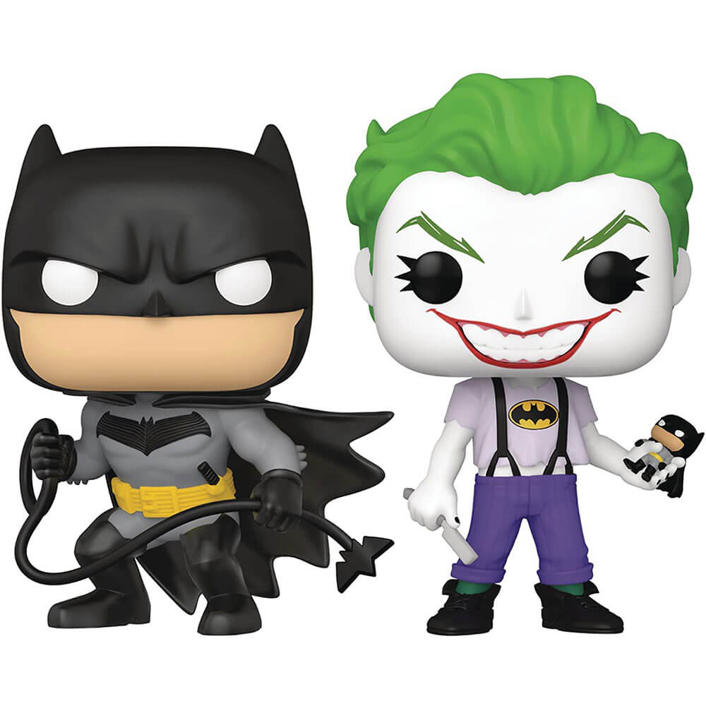 Batman & Joker White Knight US Pop! Vinyl 2pk