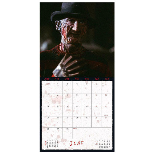 Nightmare on Elm Street 2021 Square Wall Calendar