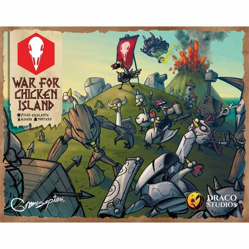 War for Chicken Island Board Game