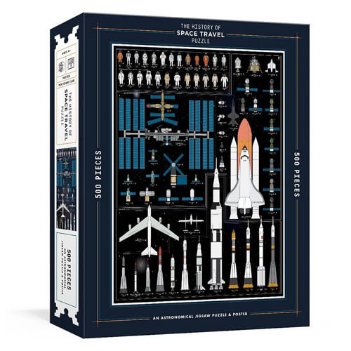 The History of Space Travel Puzzle 500pc