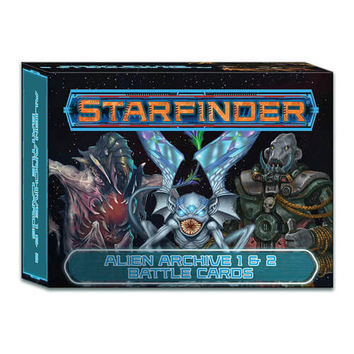 Starfinder RPG Alien Archive 1 & 2 Battle Cards