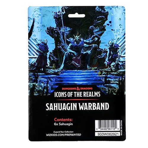 D&D Icons of the Realms Sahuagin Warband Miniature